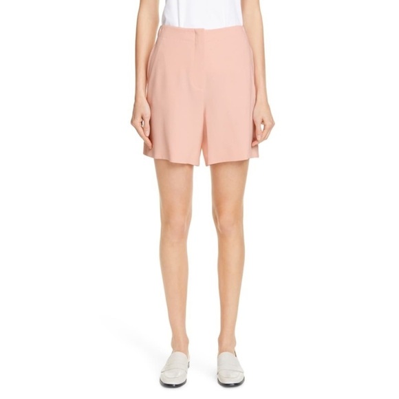 NWT LAFAYETTE 148 Wool Blend Pink Ryerson Shorts